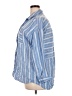 J.Jill 100% Linen Stripes Blue 3/4 Sleeve Button-Down Shirt Size 3XEstimated - photo 5