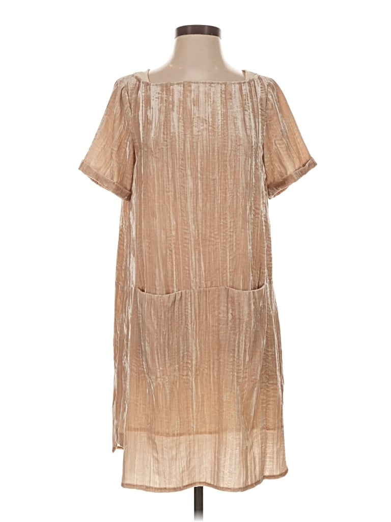 Pre-owned Floreat Casual Dress In Tan