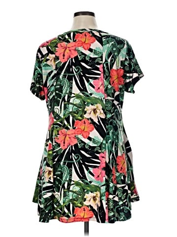 Attitudes by Renee Short Sleeve Blouse (view 2)