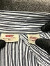 Levi's Stripes Gray Long Sleeve Button-Down Shirt Size XS - photo 7