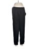 Eileen Fisher 100% Silk Solid Black Active Pants Size M (petite) - photo 1