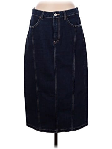Zara Denim Skirt (view 1)