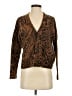 Madewell Animal Print Brown Cardigan Size XS - photo 1