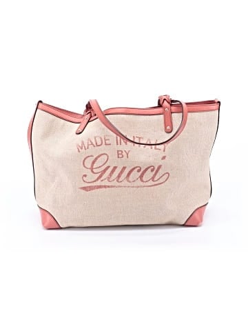 Gucci Canvas Craft Tote (view 1)