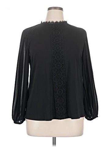 Cable & Gauge Long Sleeve Blouse (view 1)