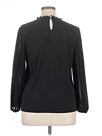 Cable & Gauge Long Sleeve Blouse (view 2)