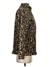 Calvin Klein 100% Polyester Animal Print Brown Jacket Size S - photo 4
