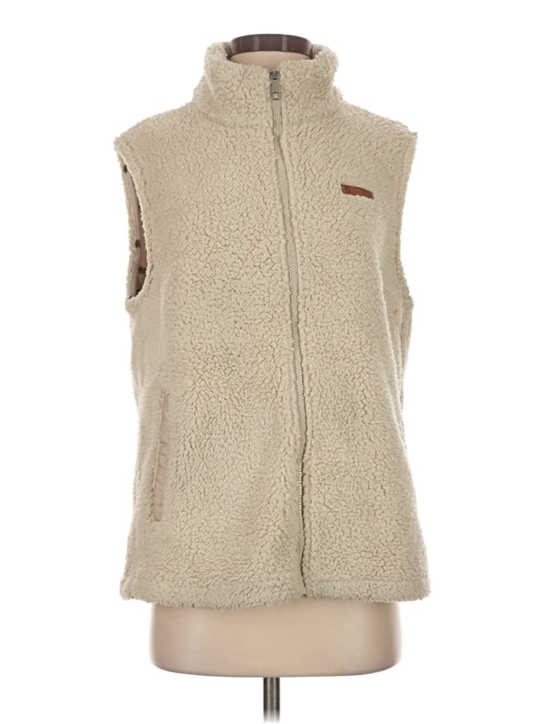 Pre-owned Sage Collective Vest In Ivory