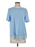 Cos 100% Cotton Blue Short Sleeve Top Size S - photo 1