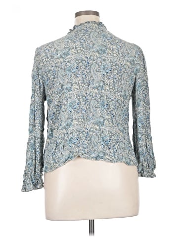 FRYE 3/4 Sleeve Blouse (view 2)