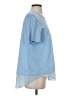 Cos 100% Cotton Blue Short Sleeve Top Size S - photo 4