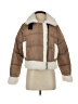 GB 100% Polyester Brown Faux Fur Jacket Size S - photo 1