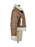 GB 100% Polyester Brown Faux Fur Jacket Size S - photo 4