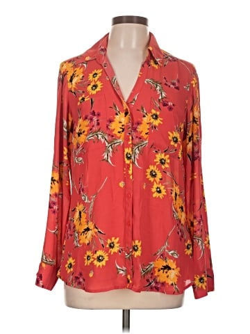 Express Long Sleeve Blouse (view 1)