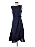 Unbranded 100% Polyester Solid Blue Cocktail Dress Size S - photo 1