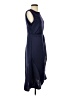 Unbranded 100% Polyester Solid Blue Cocktail Dress Size S - photo 4
