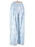 Unbranded 100% Polyester Paisley Blue Casual Pants Size XXL - photo 1