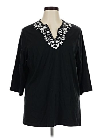 Cathy Daniels 3/4 Sleeve Blouse (view 1)