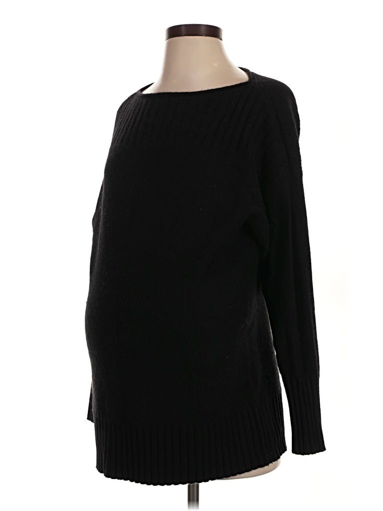 Pre-owned Hatch Cashmere Pullover Sweater In Black