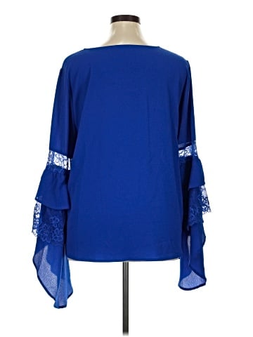 Umgee 3/4 Sleeve Blouse (view 2)