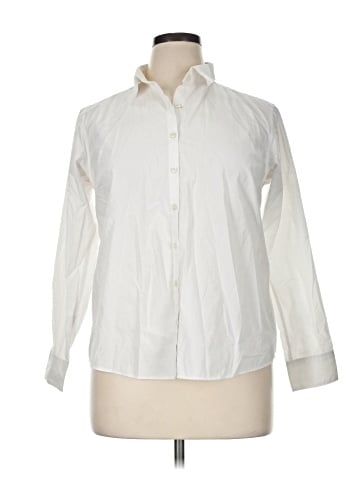 Lands' End Long Sleeve Button-Down Shirt (view 1)