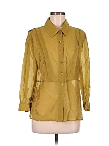 CAbi 3/4 Sleeve Button-Down Shirt (view 1)