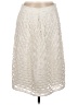 J.Crew Chevron-herringbone Ivory Formal Skirt Size 8 - photo 1