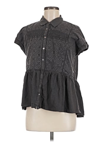 Lucky Brand Short Sleeve Blouse (view 1)