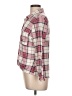 Just Be... Plaid Pink Long Sleeve Blouse Size L - photo 5