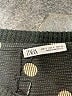 Zara Polka Dots Black Casual Dress Size S - photo 7