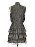 1.State 100% Polyester Animal Print Gray Cocktail Dress Size L - photo 2