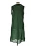 Assorted Brands 100% Linen Graphic Green Casual Dress Size M (estimated) - photo 2