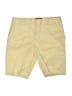 Talbots Solid Tan Khaki Shorts Size 4 Petite - photo 1
