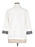 Karen Scott Sport Stripes White Raincoat Size XL - photo 2