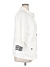 Karen Scott Sport Stripes White Raincoat Size XL - photo 4