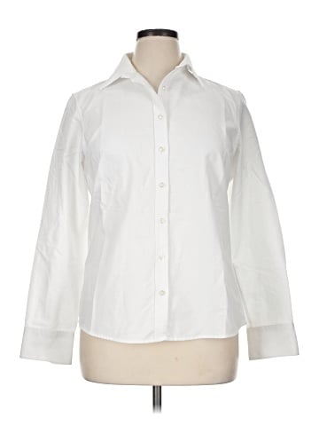 Lands' End Long Sleeve Button-Down Shirt (view 1)