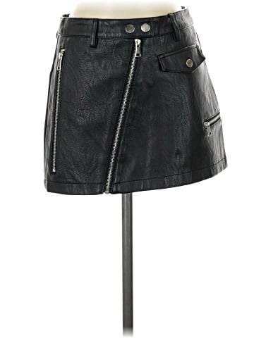 Topshop Faux Leather Skirt (view 1)