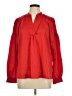 Laundry by Shelli Segal 100% Polyester Red Long Sleeve Blouse Size M - photo 1