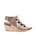 Sofft Gold Tan Wedges Size 9 - photo 1