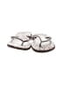 Havaianas Gold Silver Flip Flops Size 7 - 8 - photo 2