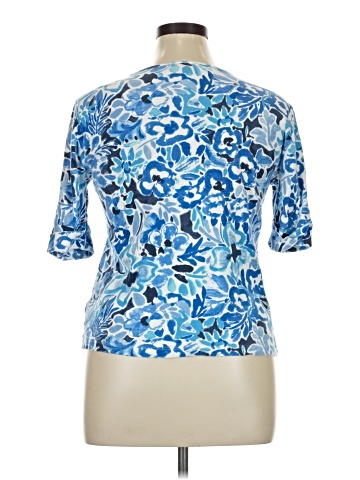 Lauren by Ralph Lauren Short Sleeve Blouse (view 2)