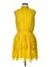1.State 100% Polyester Yellow Cocktail Dress Size L - photo 1