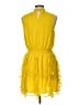 1.State 100% Polyester Yellow Cocktail Dress Size L - photo 2