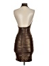 Bebe Metallic Brown Cocktail Dress Size XS - photo 2