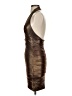 Bebe Metallic Brown Cocktail Dress Size XS - photo 5