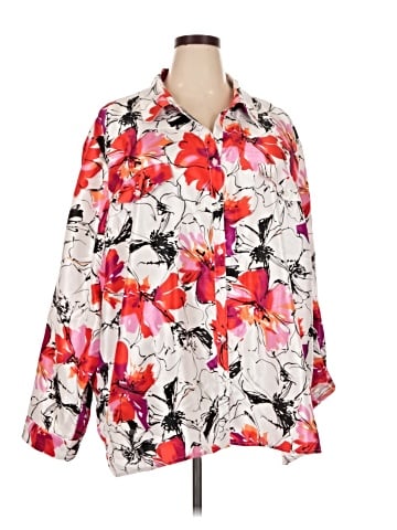 Maggie Barnes 3/4 Sleeve Blouse (view 1)