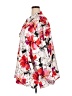 Maggie Barnes 100% Polyester Floral Red 3/4 Sleeve Blouse Size 24 (6) - photo 5