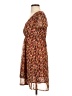 Esprit 100% Polyester Paisley Brown Casual Dress Size 4 - photo 5
