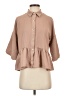 Misia 100% Polyester Tan 3/4 Sleeve Blouse Size S - photo 1