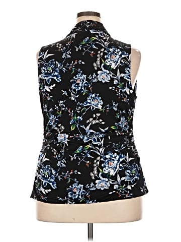 White House Black Market Sleeveless Blouse (view 2)